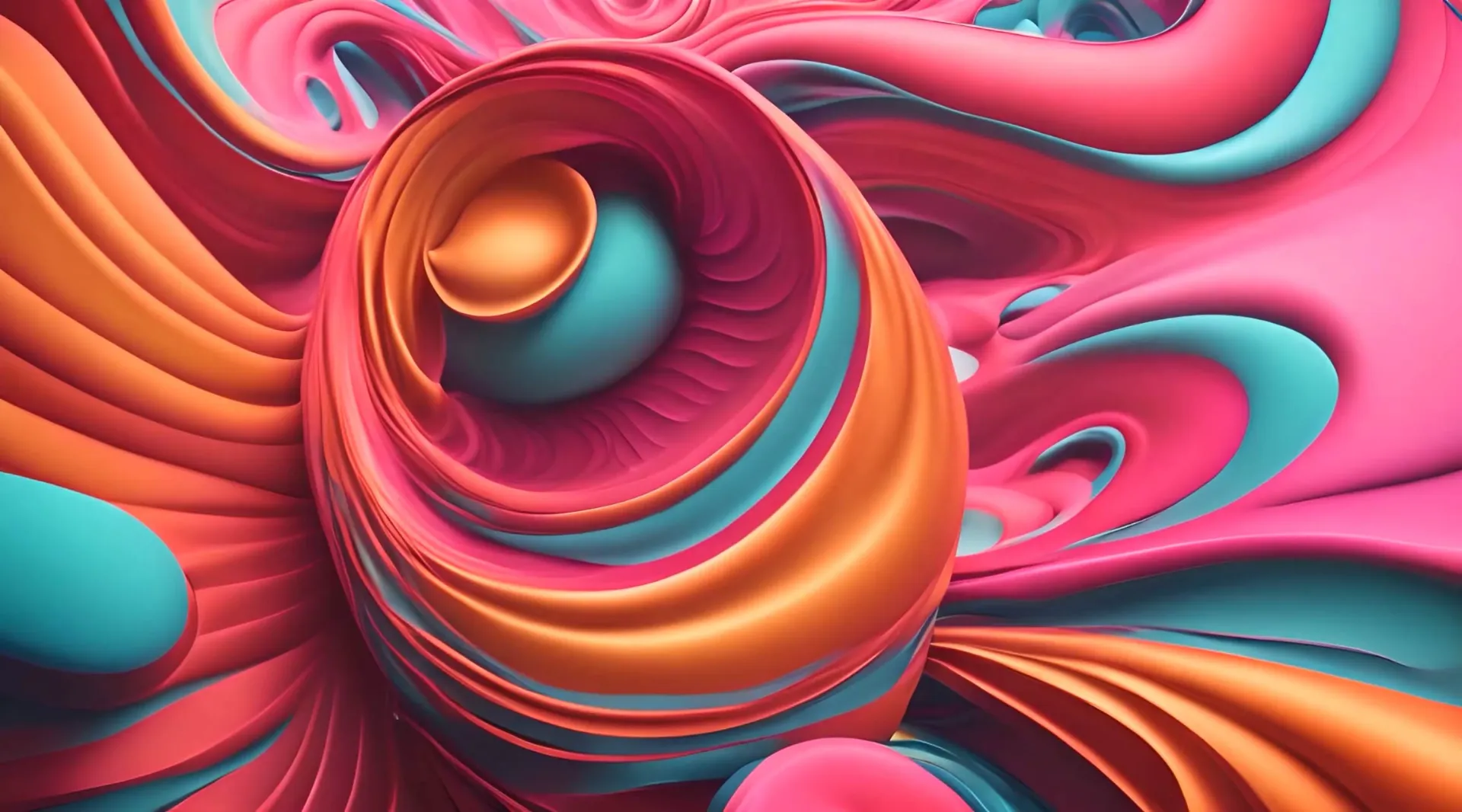 Vibrant Vortex Colorful Swirl Abstract Backdrop